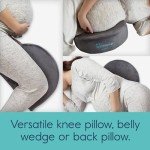 Hiccapop Memory Foam Pregnancy Support Wedge Pillow