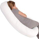 Snoogle Chic Supreme Maternity Pillow - White