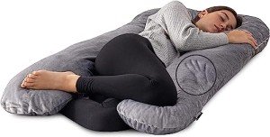 Milliard U-Shaped Memory Foam Pregnancy Support Pillow
