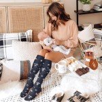 BLUEENJOY Compression Socks for Circulation - 6 Pairs