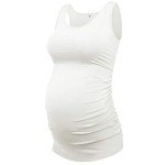 AMPOSH Maternity Tank Tops 3 Pack - Essential Styles