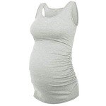AMPOSH Maternity Tank Tops 3 Pack - Essential Styles