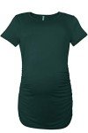 Smallshow Maternity Ruched Tunic Top 3-Pack