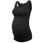AMPOSH Maternity Tank Tops 3 Pack - Essential Styles
