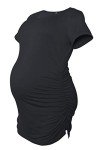 Smallshow Maternity Ruched Tunic Top 3-Pack