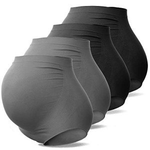 SUNNYBUY Maternity High Waist Seamless Hipster Panties
