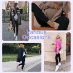 GROTEEN Women's Maternity Leggings with Pockets - 3 Pack