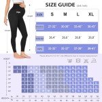 GROTEEN Women's Maternity Leggings with Pockets - 3 Pack