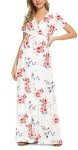 Floral Maternity Maxi Dress for Summer Events