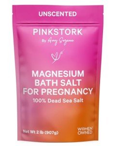 Pink Stork Magnesium Bath Flakes for Pregnancy