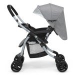 Jeep Unlimited Grey Tweed Reversible Handle Stroller