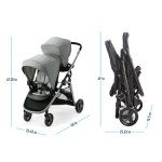 Graco Ready2Grow LX 2.0 Double Stroller with Bench Seat
