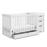 Graco Remi 4-In-1 Crib & Changer Combo