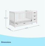 Graco Remi 4-In-1 Crib & Changer Combo