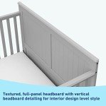 Graco Hadley 5-in-1 Convertible Crib - Pebble Gray