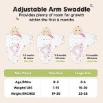 KeaBabies Organic Baby Swaddle Sleep Sacks - 3 Pack
