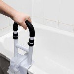 Adjustable Bathtub Handle Grab Bar for Seniors