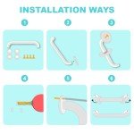 30" Stainless Steel Grab Bar for Bathroom Safety