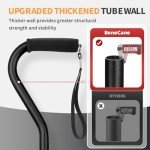 Adjustable BeneCane Walking Cane with Soft Handle