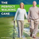 Adjustable Foldable Cane for Seniors by Honeybull