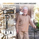Adjustable BeneCane Walking Cane with Soft Handle
