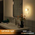 5-Pack LED Plug-in Night Lights with Sensors