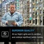 GE Plug-in Automatic LED Night Light, 2 Pack