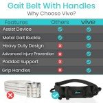Vive Gait Belt for Safe Patient Transfers