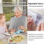 Absorbent Adult Bibs - Waterproof, Easy Clean - Set of 4