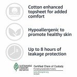 Unisex Overnight Protective Underwear, Small/Medium, 16 Count