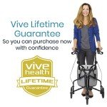 Lightweight 3-Wheel Walker for Seniors with Basket