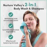 Aloe Body Wash & Shampoo Foam for Sensitive Skin