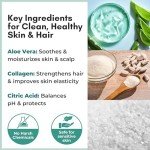 Aloe Body Wash & Shampoo Foam for Sensitive Skin