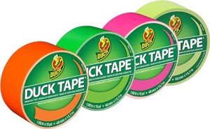 Neon Duct Duck Tape Bundle for High Visibility