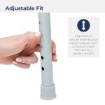 Folding Steel Bedside Commode Chair, Portable Toilet