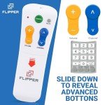 Big Button Universal TV Remote for Seniors