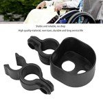 Cane Holder Clip for Wheelchairs and Walkers