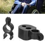Cane Holder Clip for Wheelchairs and Walkers