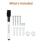 Amazon Basics Dry Erase Magnetic Whiteboard 
