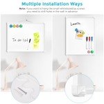 MaxGear 16"x12" Double-Sided Wall Dry Erase Board