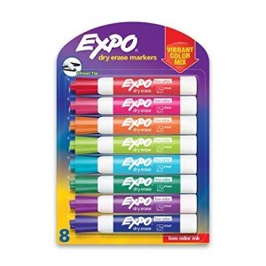 Vibrant Colors Expo Low-Odor Dry Erase Markers