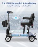 Ultra Lightweight Folding Mobility Scooter for Adults