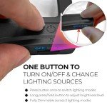 5X LED Hands-Free Magnifying Glass with Stand