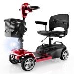 iScooter 4-Wheel Electric Mobility Scooter for Adults
