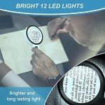 Nazano 30X LED Illuminated Magnifying Glass