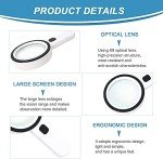 Nazano 30X LED Illuminated Magnifying Glass