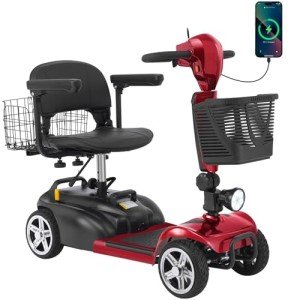 Ecomobi MS02 4-Wheel Electric Mobility Scooter