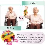 Sensory Toy Fidget Arm Pillow for Dementia Anxiety Relief