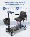 Ultra Lightweight Folding Mobility Scooter for Adults