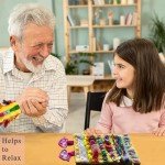 Sensory Toy Fidget Arm Pillow for Dementia Anxiety Relief